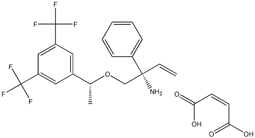 S-1-(R-1-(3,5-双(三氟甲基)苯基)乙氧基)-2-苯基丁-3-烯-2-胺马来酸