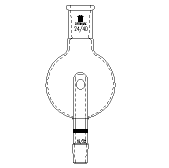 防溅球,具砂板,上磨口:24/40,下磨口:19/22,250ml