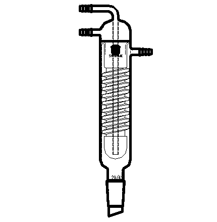 高效冷却器,29/42,有效长:332mm,φ10mm小咀