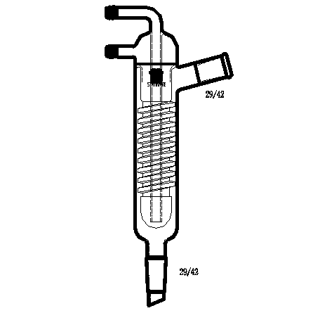 高效冷却器,29/42-29/42,有效长:330mm,φ8mm可拆式小咀