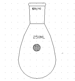 厚壁茄型瓶,高强度,磨口:29/42,250ml