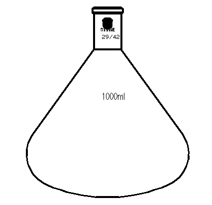 蒸发球瓶,1000mL,29/42