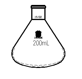 蒸发球瓶,200mL,19/22